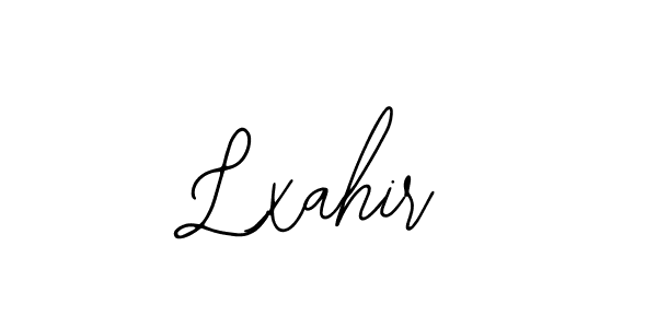 Lxahir stylish signature style. Best Handwritten Sign (Bearetta-2O07w) for my name. Handwritten Signature Collection Ideas for my name Lxahir. Lxahir signature style 12 images and pictures png