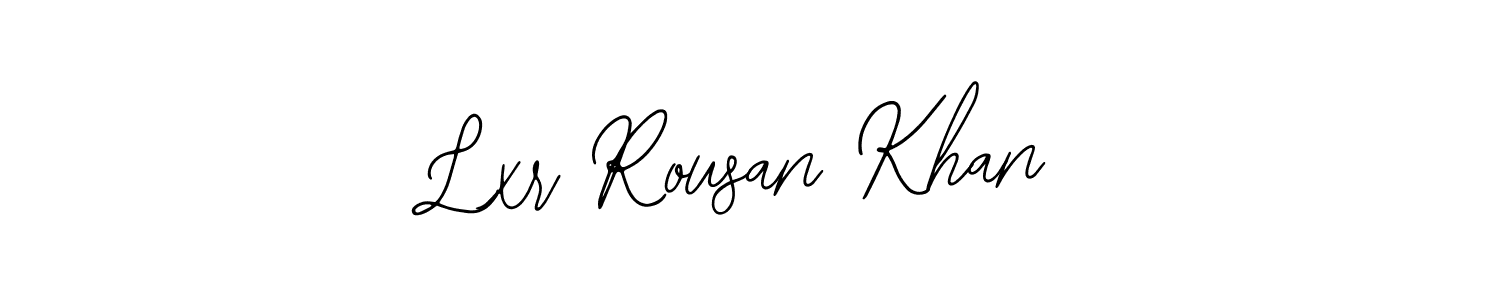 It looks lik you need a new signature style for name Lxr Rousan Khan. Design unique handwritten (Bearetta-2O07w) signature with our free signature maker in just a few clicks. Lxr Rousan Khan signature style 12 images and pictures png