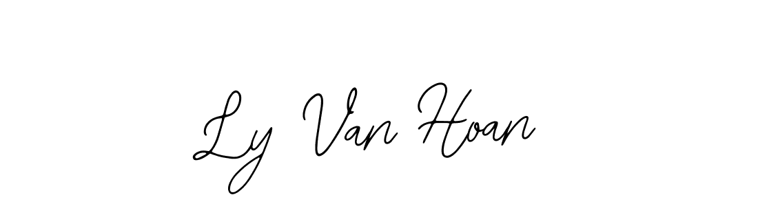 Use a signature maker to create a handwritten signature online. With this signature software, you can design (Bearetta-2O07w) your own signature for name Ly Van Hoan. Ly Van Hoan signature style 12 images and pictures png