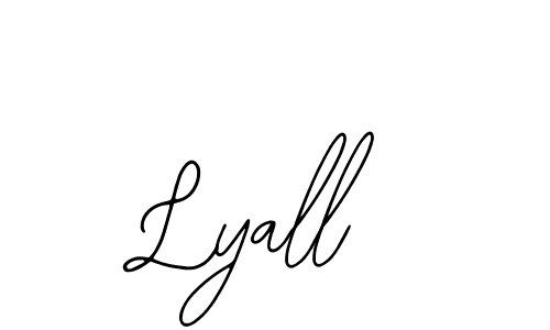 Create a beautiful signature design for name Lyall. With this signature (Bearetta-2O07w) fonts, you can make a handwritten signature for free. Lyall signature style 12 images and pictures png