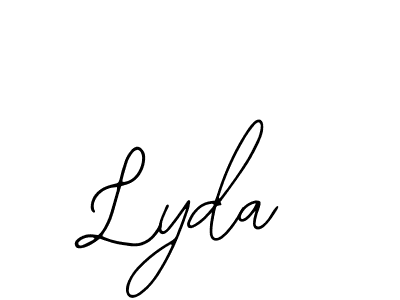 Best and Professional Signature Style for Lyda. Bearetta-2O07w Best Signature Style Collection. Lyda signature style 12 images and pictures png