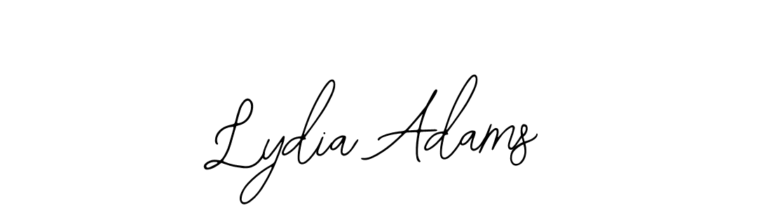 Design your own signature with our free online signature maker. With this signature software, you can create a handwritten (Bearetta-2O07w) signature for name Lydia Adams. Lydia Adams signature style 12 images and pictures png