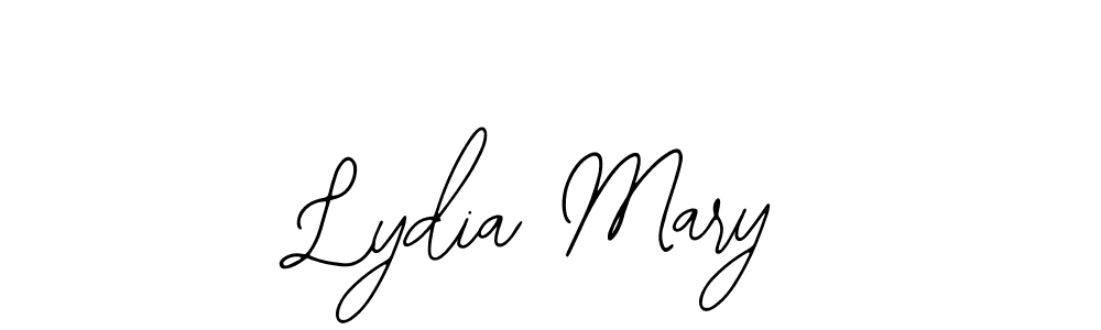 Lydia Mary stylish signature style. Best Handwritten Sign (Bearetta-2O07w) for my name. Handwritten Signature Collection Ideas for my name Lydia Mary. Lydia Mary signature style 12 images and pictures png