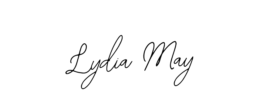 Similarly Bearetta-2O07w is the best handwritten signature design. Signature creator online .You can use it as an online autograph creator for name Lydia May. Lydia May signature style 12 images and pictures png