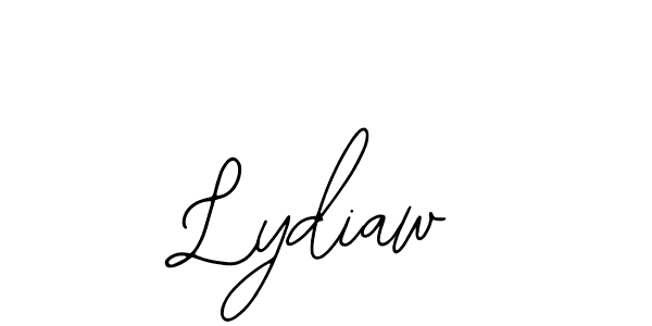 Bearetta-2O07w is a professional signature style that is perfect for those who want to add a touch of class to their signature. It is also a great choice for those who want to make their signature more unique. Get Lydiaw name to fancy signature for free. Lydiaw signature style 12 images and pictures png