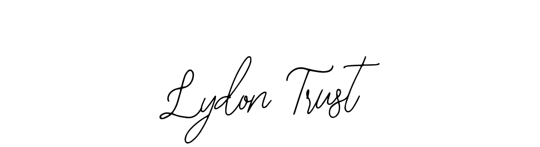 Use a signature maker to create a handwritten signature online. With this signature software, you can design (Bearetta-2O07w) your own signature for name Lydon Trust. Lydon Trust signature style 12 images and pictures png