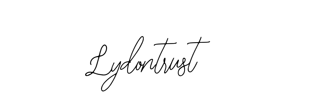 Lydontrust stylish signature style. Best Handwritten Sign (Bearetta-2O07w) for my name. Handwritten Signature Collection Ideas for my name Lydontrust. Lydontrust signature style 12 images and pictures png