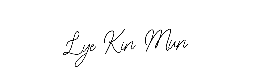 Also You can easily find your signature by using the search form. We will create Lye Kin Mun name handwritten signature images for you free of cost using Bearetta-2O07w sign style. Lye Kin Mun signature style 12 images and pictures png