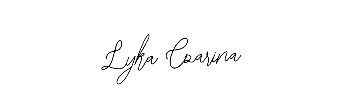 Create a beautiful signature design for name Lyka Czarina. With this signature (Bearetta-2O07w) fonts, you can make a handwritten signature for free. Lyka Czarina signature style 12 images and pictures png