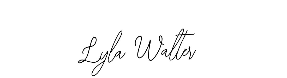 See photos of Lyla Walter official signature by Spectra . Check more albums & portfolios. Read reviews & check more about Bearetta-2O07w font. Lyla Walter signature style 12 images and pictures png