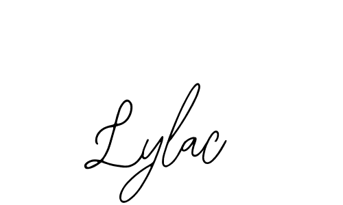 How to make Lylac signature? Bearetta-2O07w is a professional autograph style. Create handwritten signature for Lylac name. Lylac signature style 12 images and pictures png