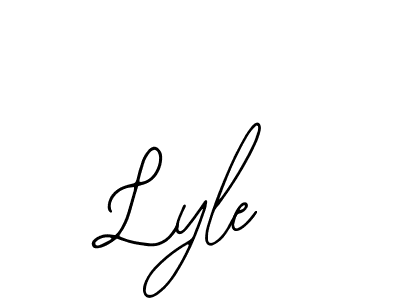 if you are searching for the best signature style for your name Lyle. so please give up your signature search. here we have designed multiple signature styles  using Bearetta-2O07w. Lyle signature style 12 images and pictures png