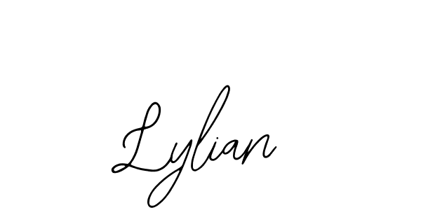 How to make Lylian signature? Bearetta-2O07w is a professional autograph style. Create handwritten signature for Lylian name. Lylian signature style 12 images and pictures png