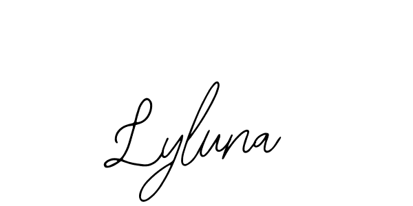 It looks lik you need a new signature style for name Lyluna. Design unique handwritten (Bearetta-2O07w) signature with our free signature maker in just a few clicks. Lyluna signature style 12 images and pictures png