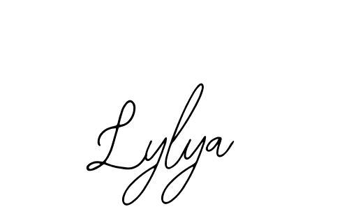 Create a beautiful signature design for name Lylya. With this signature (Bearetta-2O07w) fonts, you can make a handwritten signature for free. Lylya signature style 12 images and pictures png