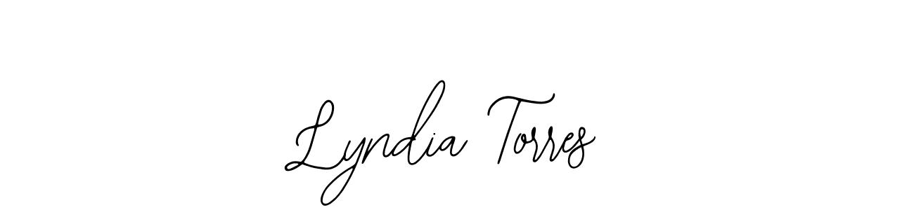 Design your own signature with our free online signature maker. With this signature software, you can create a handwritten (Bearetta-2O07w) signature for name Lyndia Torres. Lyndia Torres signature style 12 images and pictures png