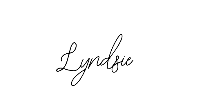 How to make Lyndsie name signature. Use Bearetta-2O07w style for creating short signs online. This is the latest handwritten sign. Lyndsie signature style 12 images and pictures png