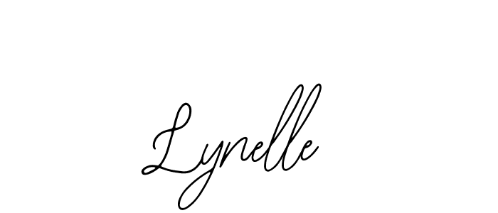 You should practise on your own different ways (Bearetta-2O07w) to write your name (Lynelle) in signature. don't let someone else do it for you. Lynelle signature style 12 images and pictures png