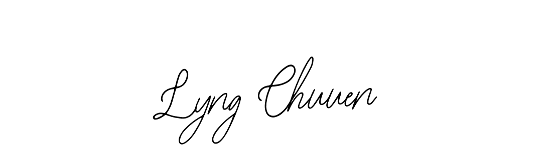 Once you've used our free online signature maker to create your best signature Bearetta-2O07w style, it's time to enjoy all of the benefits that Lyng Chuuen name signing documents. Lyng Chuuen signature style 12 images and pictures png