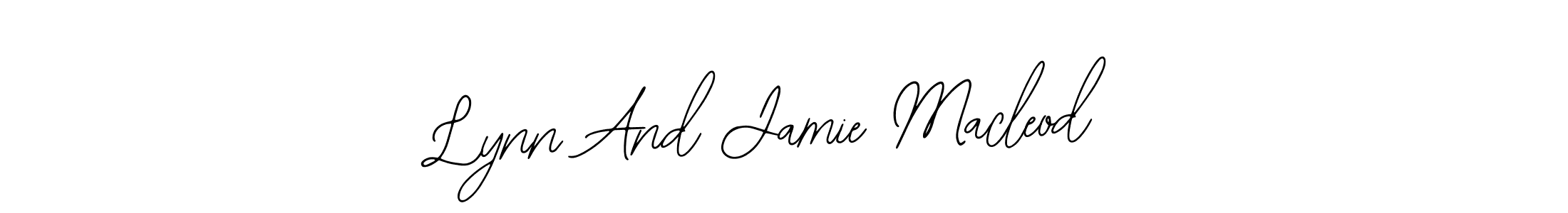 Once you've used our free online signature maker to create your best signature Bearetta-2O07w style, it's time to enjoy all of the benefits that Lynn And Jamie Macleod name signing documents. Lynn And Jamie Macleod signature style 12 images and pictures png