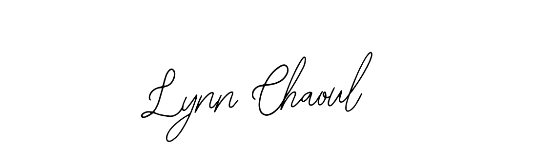 Use a signature maker to create a handwritten signature online. With this signature software, you can design (Bearetta-2O07w) your own signature for name Lynn Chaoul. Lynn Chaoul signature style 12 images and pictures png