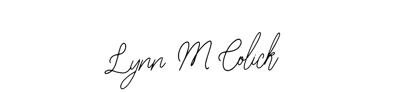 How to make Lynn M Colick signature? Bearetta-2O07w is a professional autograph style. Create handwritten signature for Lynn M Colick name. Lynn M Colick signature style 12 images and pictures png