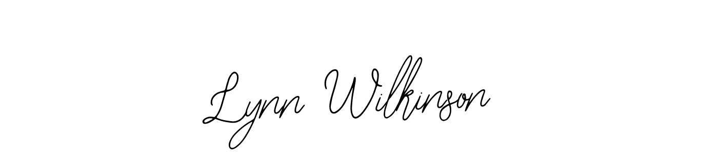 You should practise on your own different ways (Bearetta-2O07w) to write your name (Lynn Wilkinson) in signature. don't let someone else do it for you. Lynn Wilkinson signature style 12 images and pictures png