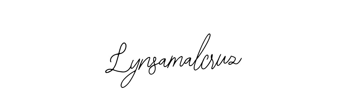 Use a signature maker to create a handwritten signature online. With this signature software, you can design (Bearetta-2O07w) your own signature for name Lynsamalcruz. Lynsamalcruz signature style 12 images and pictures png