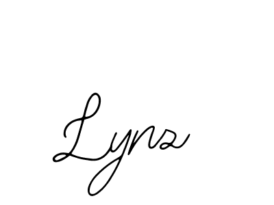 You should practise on your own different ways (Bearetta-2O07w) to write your name (Lynz) in signature. don't let someone else do it for you. Lynz signature style 12 images and pictures png