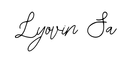 Design your own signature with our free online signature maker. With this signature software, you can create a handwritten (Bearetta-2O07w) signature for name Lyovin Sa. Lyovin Sa signature style 12 images and pictures png