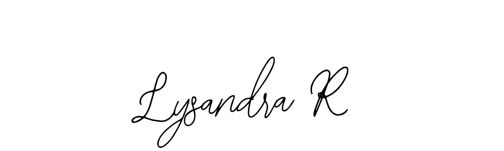 This is the best signature style for the Lysandra R name. Also you like these signature font (Bearetta-2O07w). Mix name signature. Lysandra R signature style 12 images and pictures png