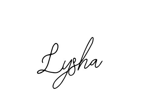 Make a beautiful signature design for name Lysha. Use this online signature maker to create a handwritten signature for free. Lysha signature style 12 images and pictures png