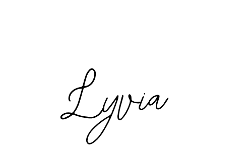 Design your own signature with our free online signature maker. With this signature software, you can create a handwritten (Bearetta-2O07w) signature for name Lyvia. Lyvia signature style 12 images and pictures png