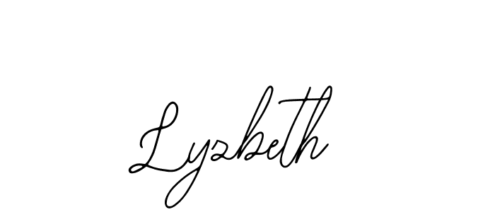 Lyzbeth stylish signature style. Best Handwritten Sign (Bearetta-2O07w) for my name. Handwritten Signature Collection Ideas for my name Lyzbeth. Lyzbeth signature style 12 images and pictures png