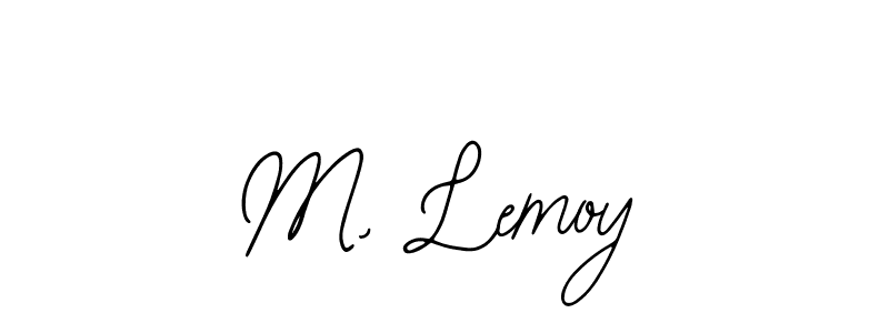 Also You can easily find your signature by using the search form. We will create M, Lemoy name handwritten signature images for you free of cost using Bearetta-2O07w sign style. M, Lemoy signature style 12 images and pictures png