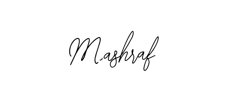 How to Draw M,ashraf signature style? Bearetta-2O07w is a latest design signature styles for name M,ashraf. M,ashraf signature style 12 images and pictures png