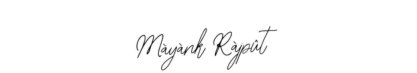 You should practise on your own different ways (Bearetta-2O07w) to write your name (Màyànk Ràjpût) in signature. don't let someone else do it for you. Màyànk Ràjpût signature style 12 images and pictures png