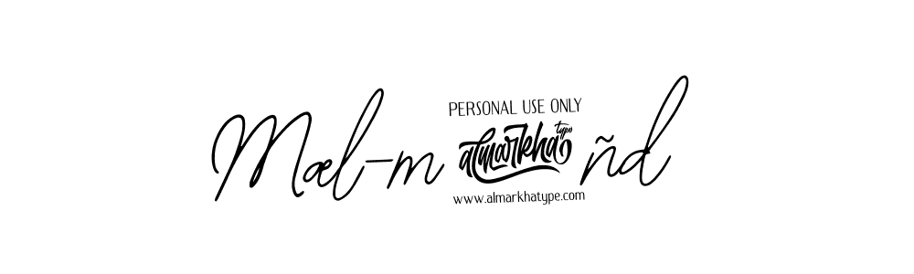 Create a beautiful signature design for name Mæl-m!ñd. With this signature (Bearetta-2O07w) fonts, you can make a handwritten signature for free. Mæl-m!ñd signature style 12 images and pictures png