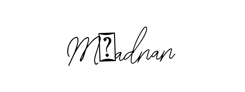 Make a beautiful signature design for name M۔adnan. With this signature (Bearetta-2O07w) style, you can create a handwritten signature for free. M۔adnan signature style 12 images and pictures png