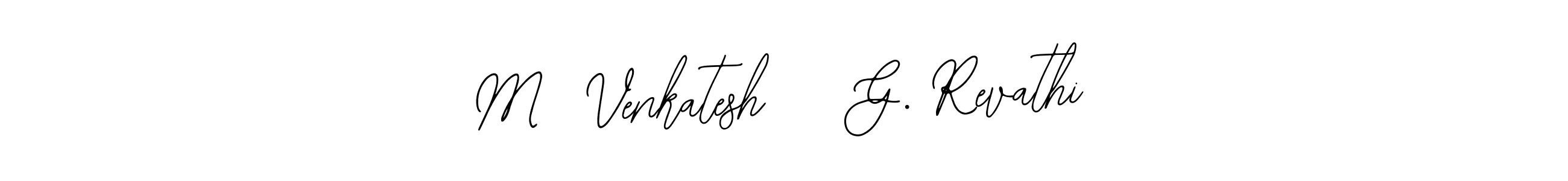 Here are the top 10 professional signature styles for the name M  Venkatesh    G. Revathi. These are the best autograph styles you can use for your name. M  Venkatesh    G. Revathi signature style 12 images and pictures png