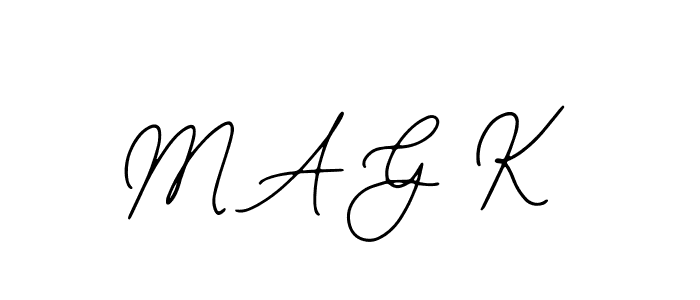 Similarly Bearetta-2O07w is the best handwritten signature design. Signature creator online .You can use it as an online autograph creator for name M A G K. M A G K signature style 12 images and pictures png