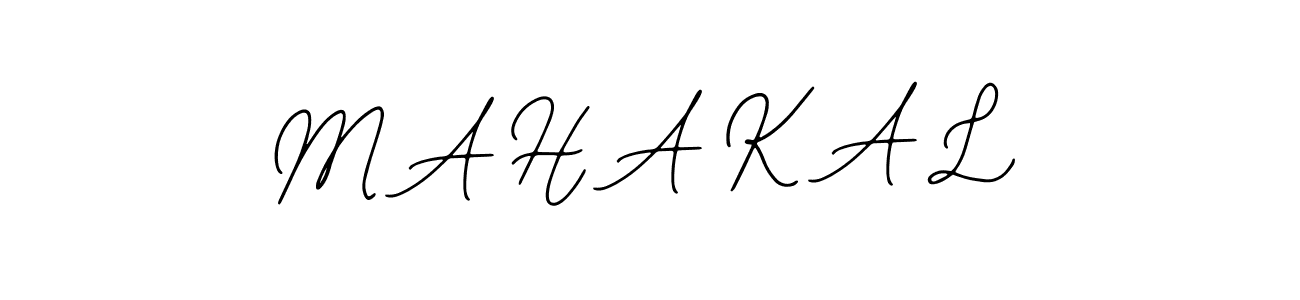 Similarly Bearetta-2O07w is the best handwritten signature design. Signature creator online .You can use it as an online autograph creator for name M A H A K A L. M A H A K A L signature style 12 images and pictures png