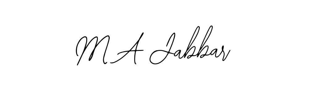 Here are the top 10 professional signature styles for the name M A Jabbar. These are the best autograph styles you can use for your name. M A Jabbar signature style 12 images and pictures png
