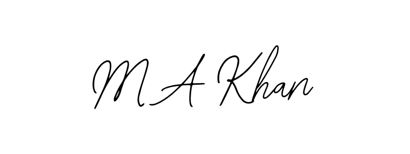 You can use this online signature creator to create a handwritten signature for the name M A Khan. This is the best online autograph maker. M A Khan signature style 12 images and pictures png