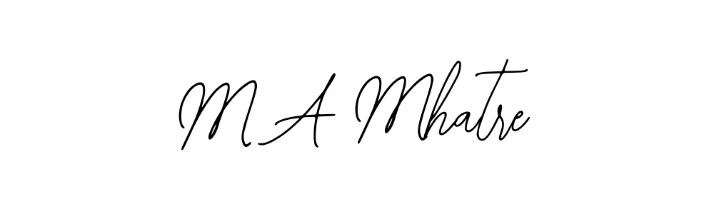 Once you've used our free online signature maker to create your best signature Bearetta-2O07w style, it's time to enjoy all of the benefits that M A Mhatre name signing documents. M A Mhatre signature style 12 images and pictures png