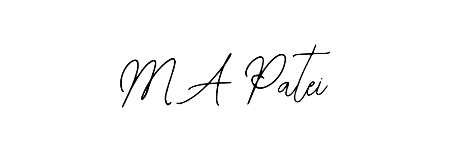 You can use this online signature creator to create a handwritten signature for the name M A Patei. This is the best online autograph maker. M A Patei signature style 12 images and pictures png