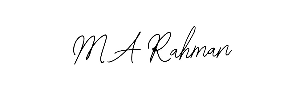 Also You can easily find your signature by using the search form. We will create M A Rahman name handwritten signature images for you free of cost using Bearetta-2O07w sign style. M A Rahman signature style 12 images and pictures png