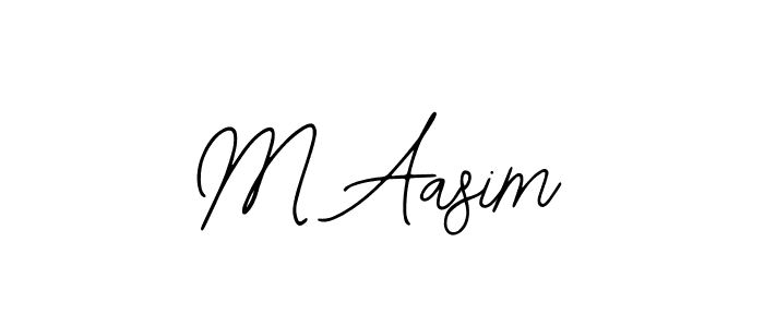 M Aasim stylish signature style. Best Handwritten Sign (Bearetta-2O07w) for my name. Handwritten Signature Collection Ideas for my name M Aasim. M Aasim signature style 12 images and pictures png