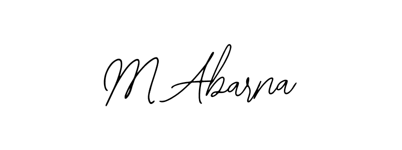 Make a beautiful signature design for name M Abarna. Use this online signature maker to create a handwritten signature for free. M Abarna signature style 12 images and pictures png