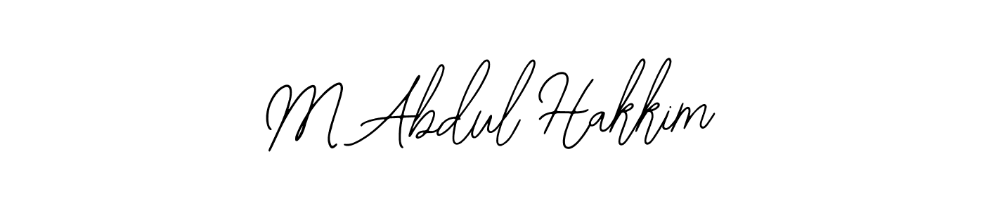 This is the best signature style for the M Abdul Hakkim name. Also you like these signature font (Bearetta-2O07w). Mix name signature. M Abdul Hakkim signature style 12 images and pictures png